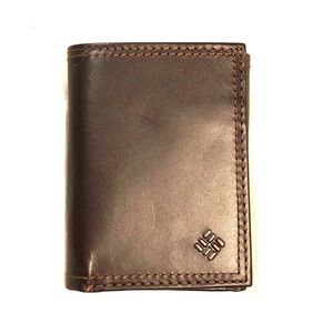 Columbia leather wallet